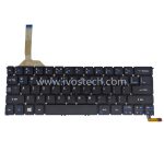 NKI1313007 Laptop Replacement Keyboard with Backlit for Acer Aspire R13 R7-371 - US Layout English