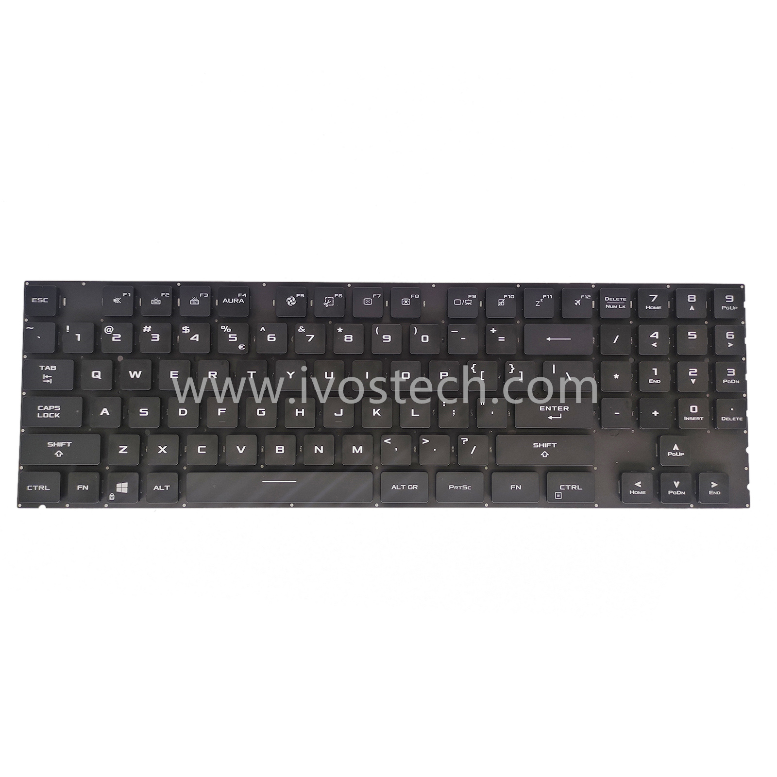 0KNR0-E630UI00 Laptop Replacement Keyboard with Backlit for ASUS ROG Strix Scar 17 G733Z – US Layout English