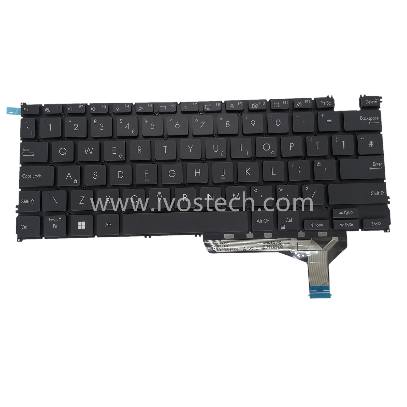 0KNB0-2921UK00 Laptop Replacement Keyboard with Backlit for ASUS UX3402 – UK Standard English