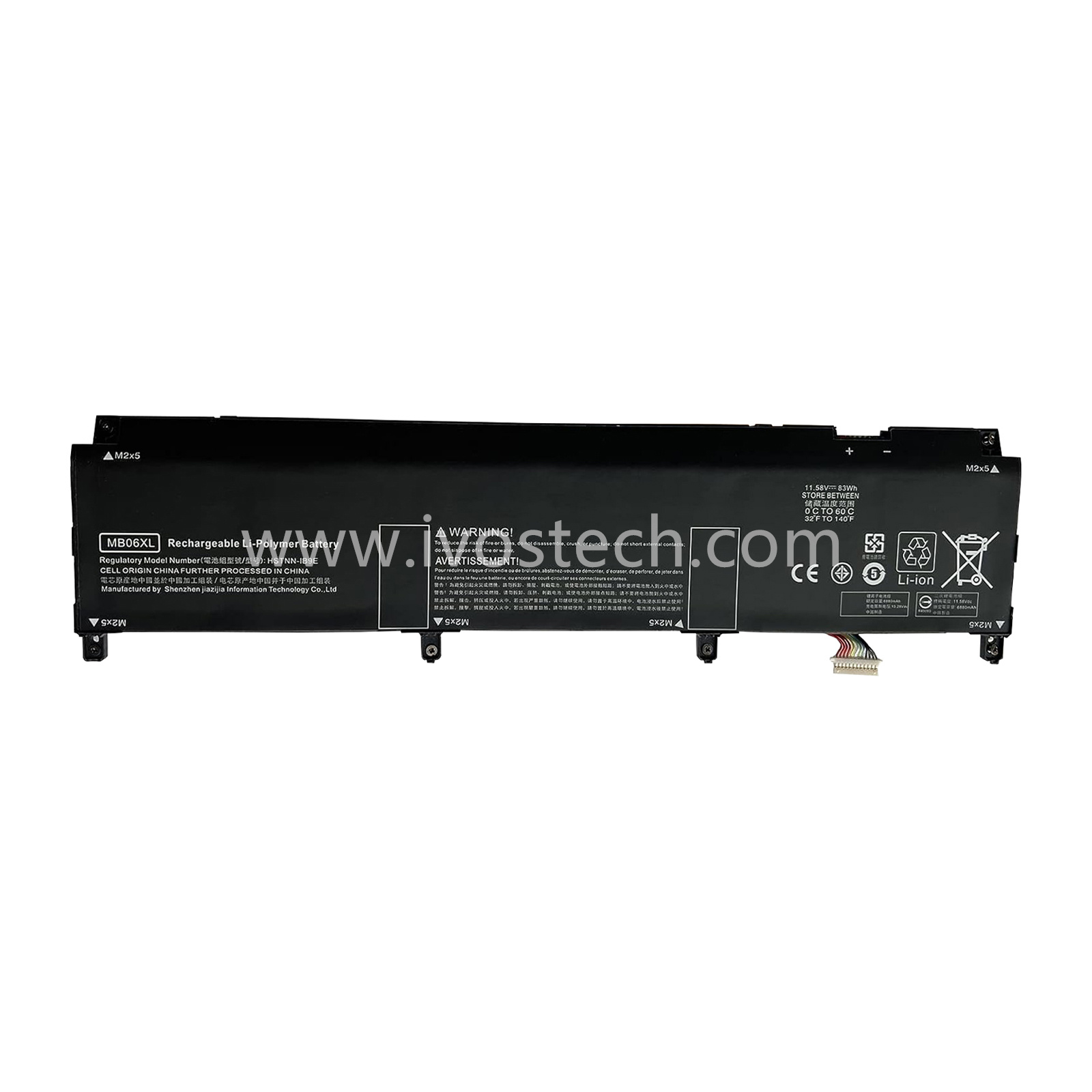 MB06XL 83Wh 11.58V Replacement Laptop Battery for HP ZBook Studio 15 G7 ZBook Studio 15 G8 Series