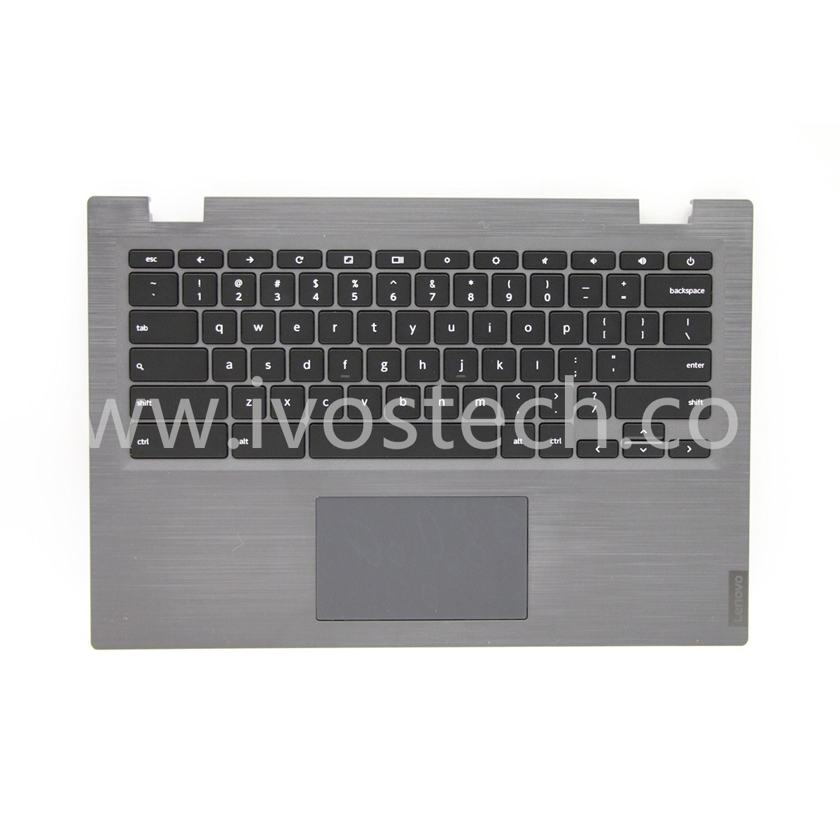 5CB0S95226 Laptop Palmrest Upper Case with Keyboard Touchpad for Lenovo 14e Chromebook 81MH