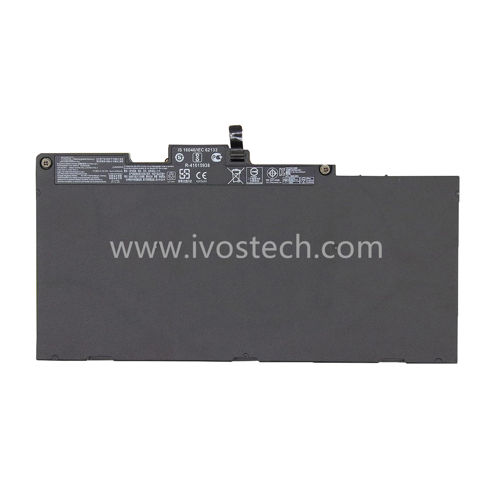 TA03XL 51Wh 11.55V Replacement Laptop Battery for HP EliteBook 755 G4 840 G4 848 G4 850 Series
